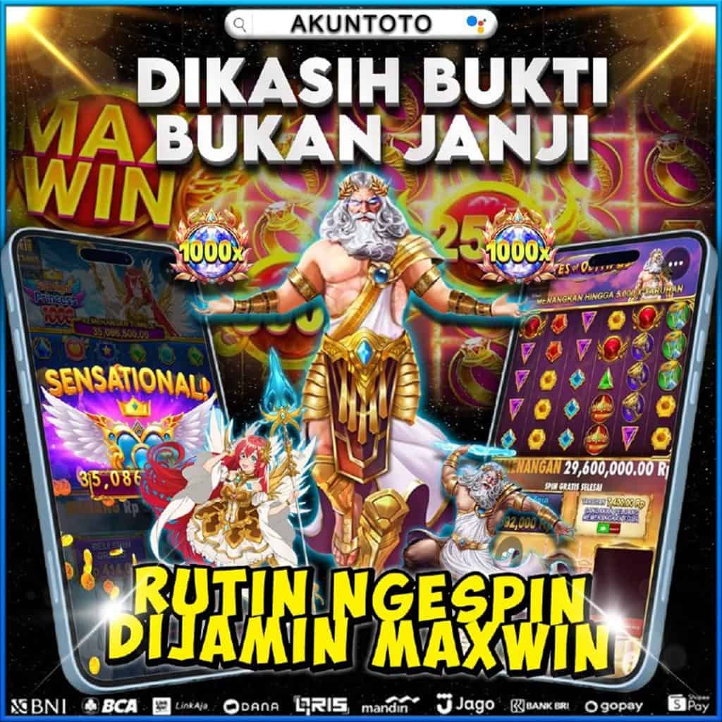 Akuntoto : Permainan slot paling banyak di gemari